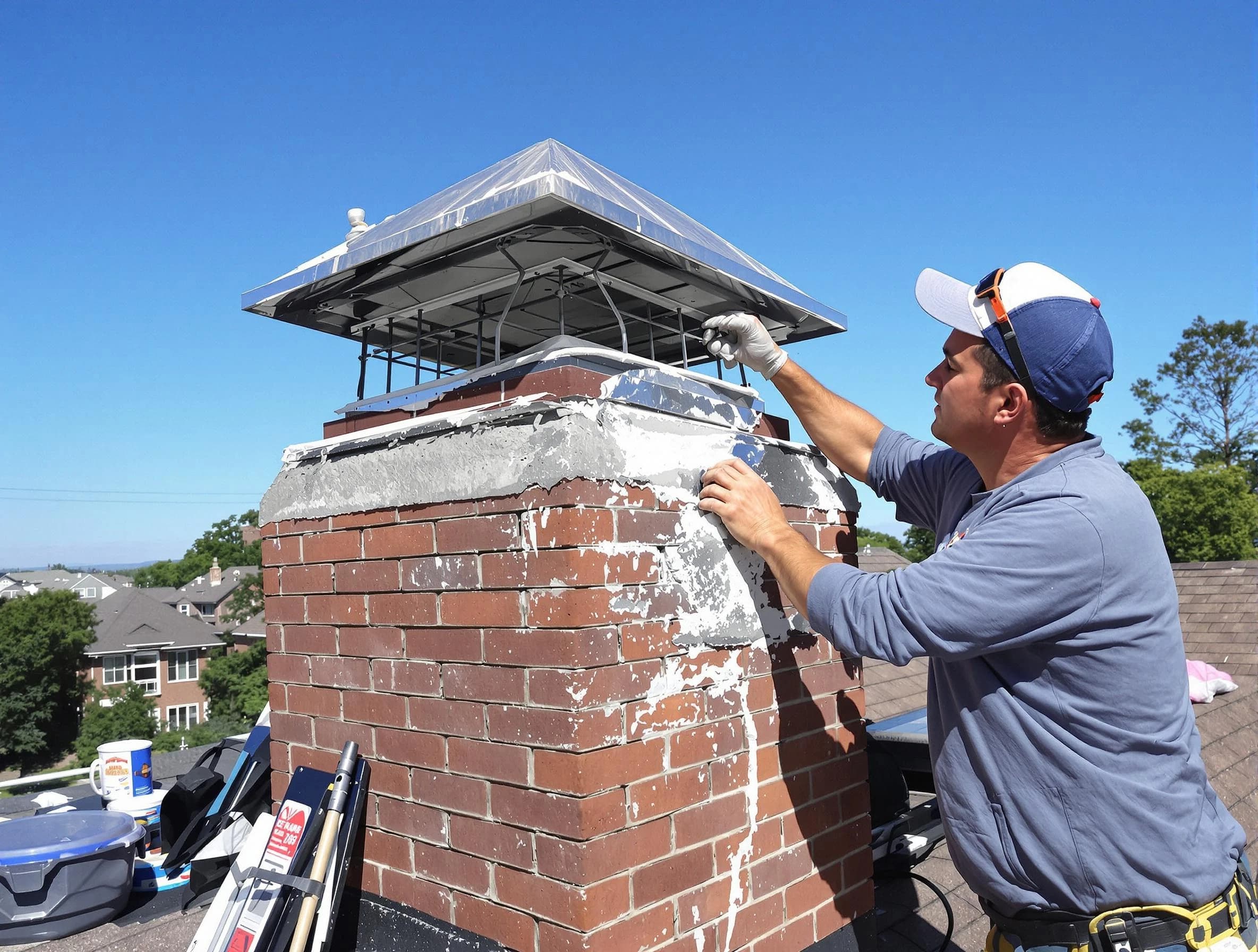 Chimney Crown Services service in Johnstown, CO
